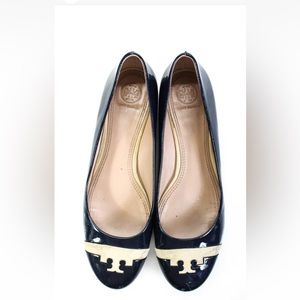 Tory Burch navy Patent leather shoes 8